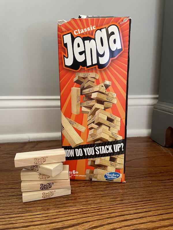 “The Yellow Wallpaper” and Jenga